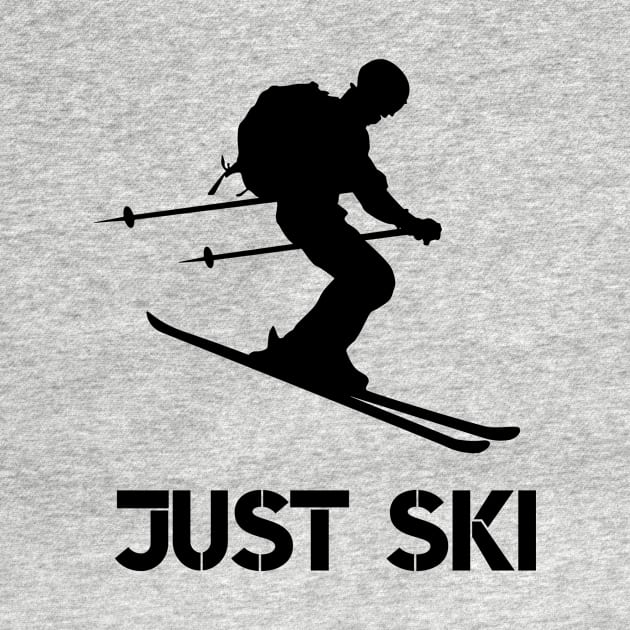 Just Ski by colorsplash